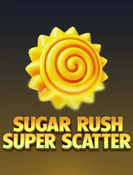 Sugar Rush Super Scatter cover from Pragmatic Play